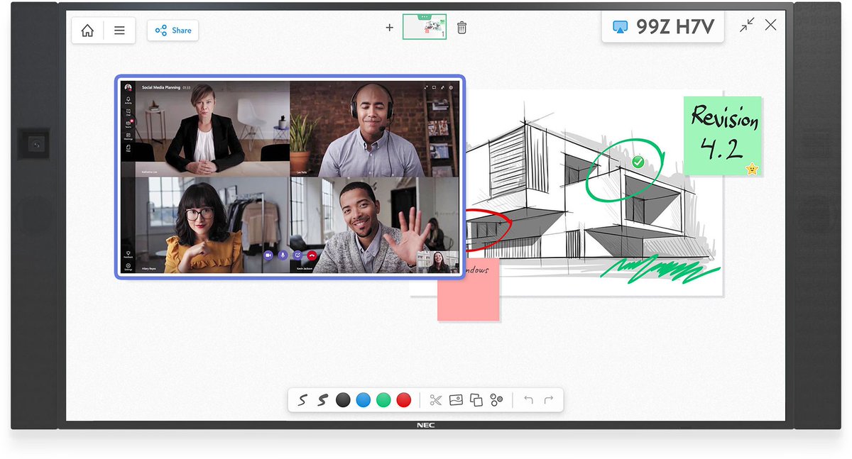 SharpNEC_DACH's tweet photo. Machen Sie Ihr Team Meeting mit dem NEC #InfinityBoard und #FlatFrog Board, dem intelligenten #Whiteboard, zu einer produktiven Collaboration Session. Kostenloser Download für #NEC Kunden: https://t.co/niA3FXuhYQ https://t.co/juuuXXnFaX