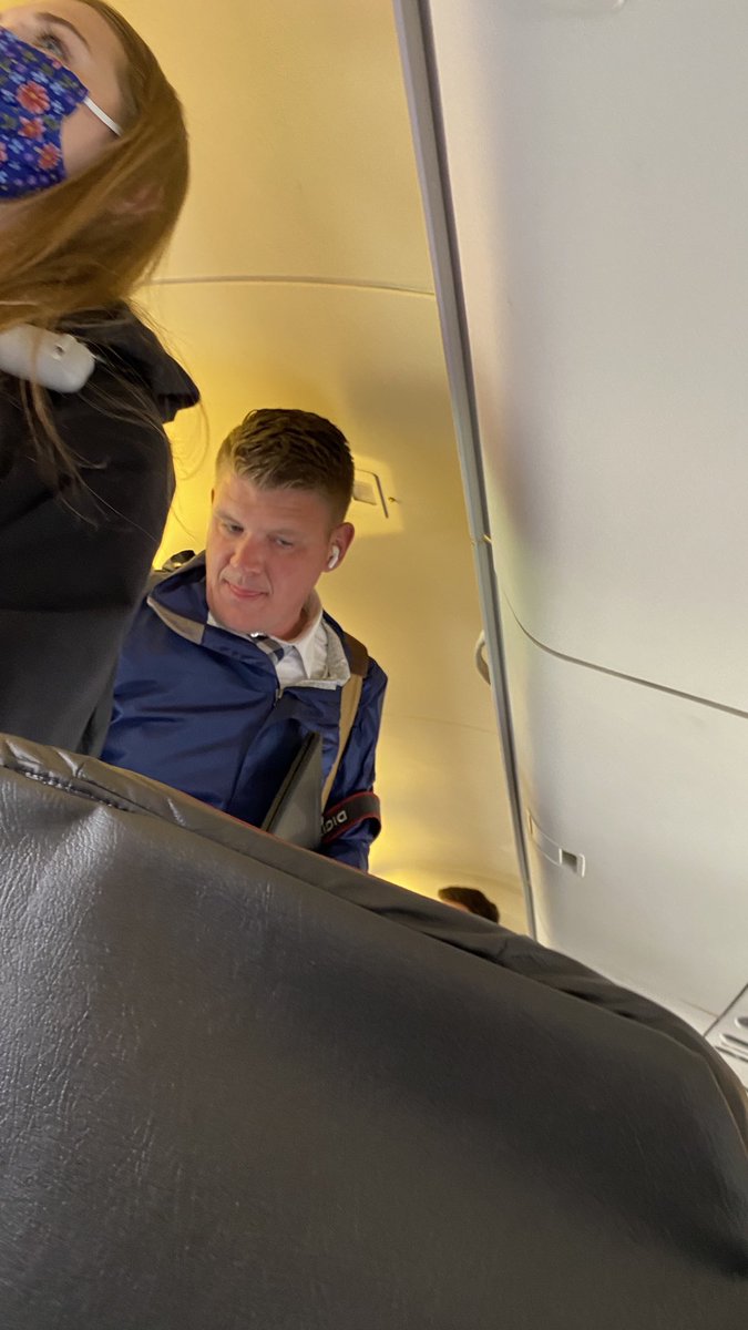 Horrified by the lack of social distance enforcement at #lax and #clt airports. #americanairlines did nothing to enforce wearing a mask or safety. In fact they defended people not using a mask. <a href="/cnn/">CNN</a> <a href="/ABC/">ABC News</a> <a href="/ChrisCuomo/">Christopher C. Cuomo</a> <a href="/NBCNews/">NBC News</a> <a href="/LesterHoltNBC/">Lester Holt</a>