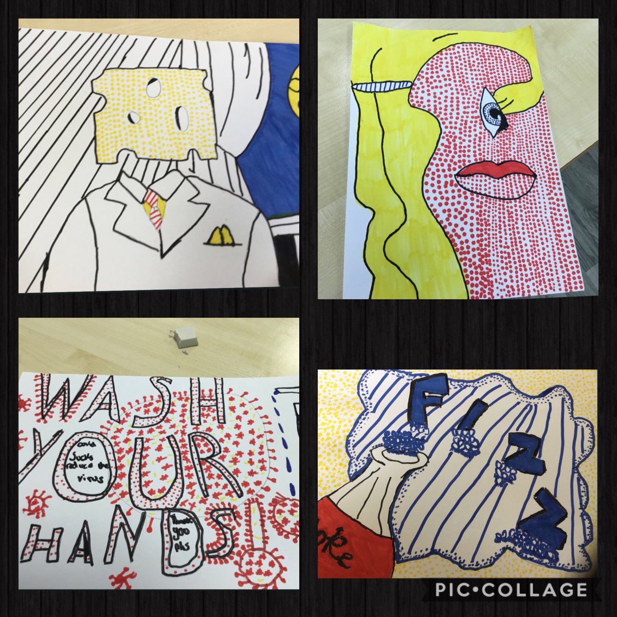 Becky Ward (@missbward1) on Twitter photo The 6D bubble have been creating some fantastic artwork in the style of Roy Lichtenstein.ππΌπ©πΌβπ¨π§πΌβπ¨ <a href="/Year6_Layton/">Year6_Layton</a> <a href="/PPA_Layton/">PPA Layton Primary</a> <a href="/shell_walsh235/">Michelle Walsh</a> The 6D bubble have been creating some fantastic artwork in the style of Roy Lichtenstein.ππΌπ©πΌβπ¨π§πΌβπ¨ <a href="/Year6_Layton/">Year6_Layton</a> <a href="/PPA_Layton/">PPA Layton Primary</a> <a href="/shell_walsh235/">Michelle Walsh</a>