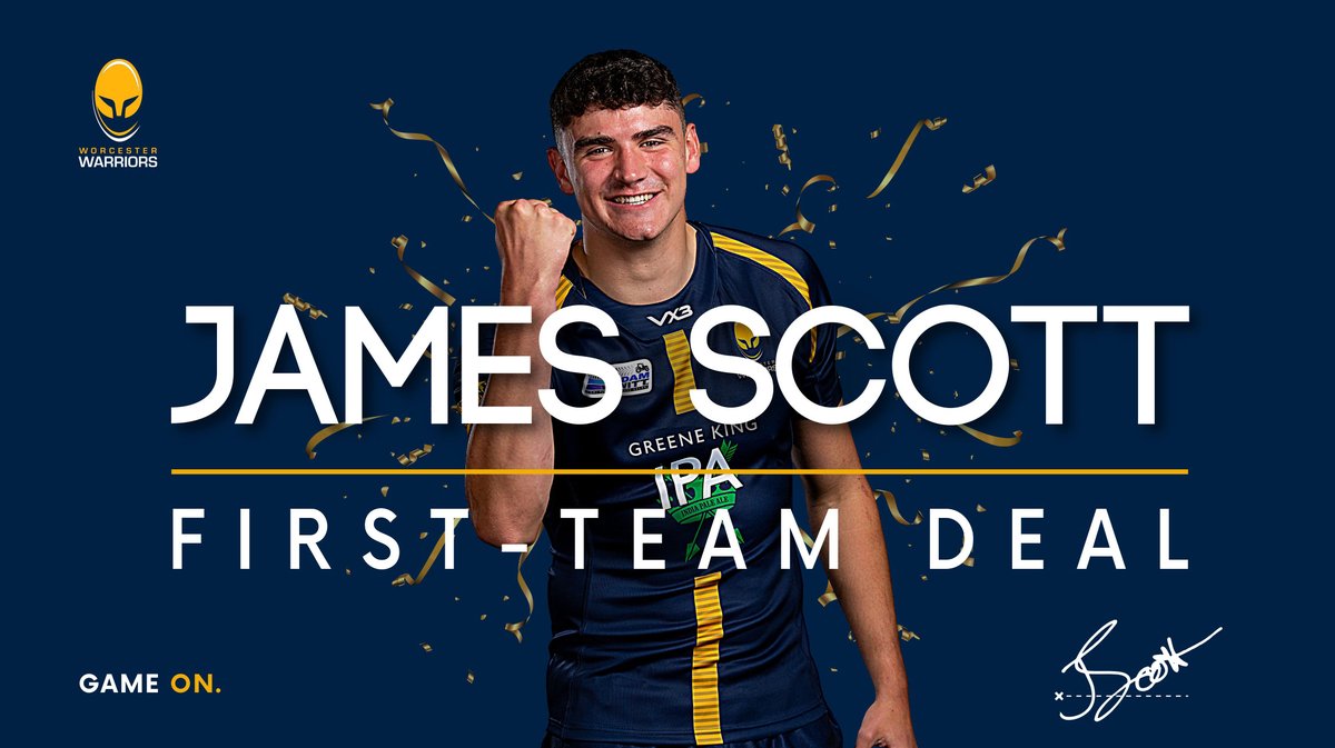 WorcsWarriors's tweet photo. 🔹✍️🔸

Birthday boy @jamesscott_99 will make the step up to the senior squad next season 👊

👉 https://t.co/GbDS30qFm4 https://t.co/29RzryuP6Q