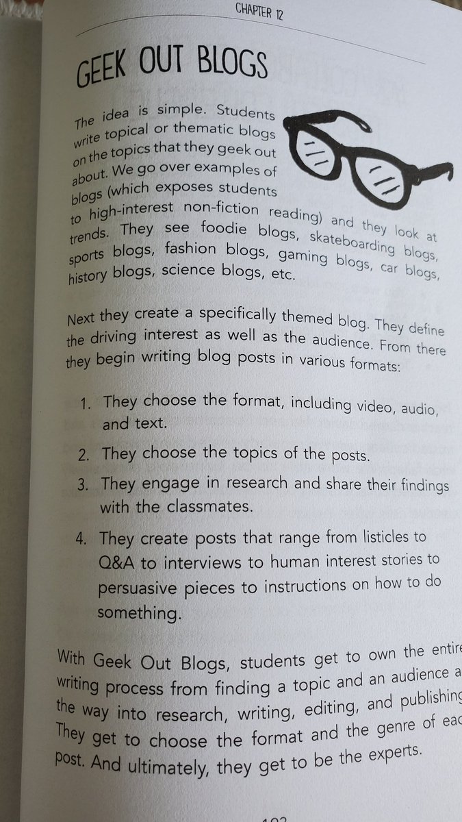 A67Downing's tweet photo. @dmmswps Looking forward to launching, "Geek-Out Blogs" with my students this year! https://t.co/VAHFljLfX2