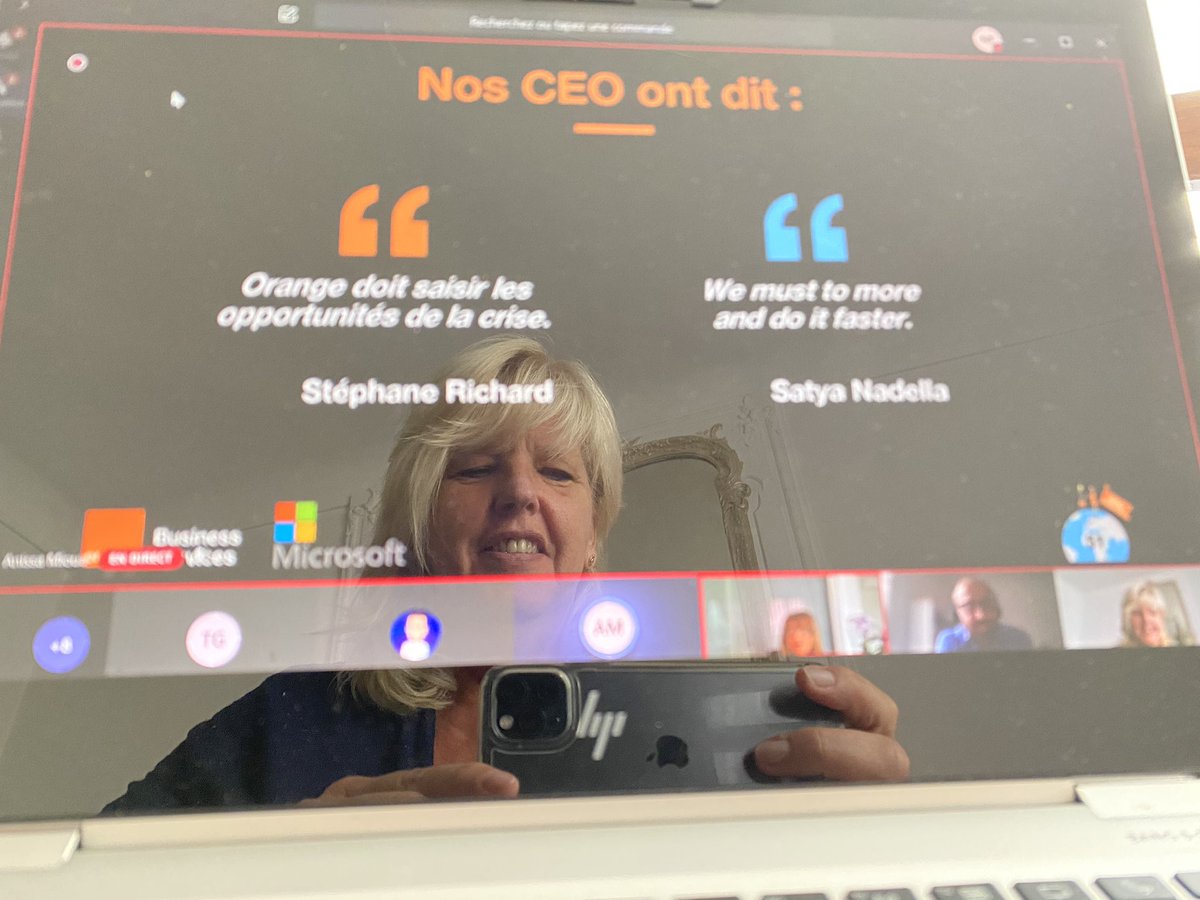 NadineFoulonBel's tweet photo. Merci à mes équipes @orangebusiness et aux équipes @microsoftfrance ! Excellent live event together ! « Ensemble » pour accompagner la transformation digitale de nos grands clients Français @HelmReisinger https://t.co/ExLun1CxJV