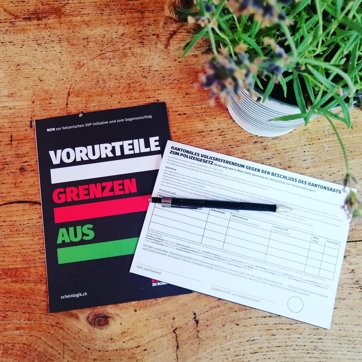 ‼️Schick heute noch kostenlos deinen Unterschriftenbogen zurück!‼️