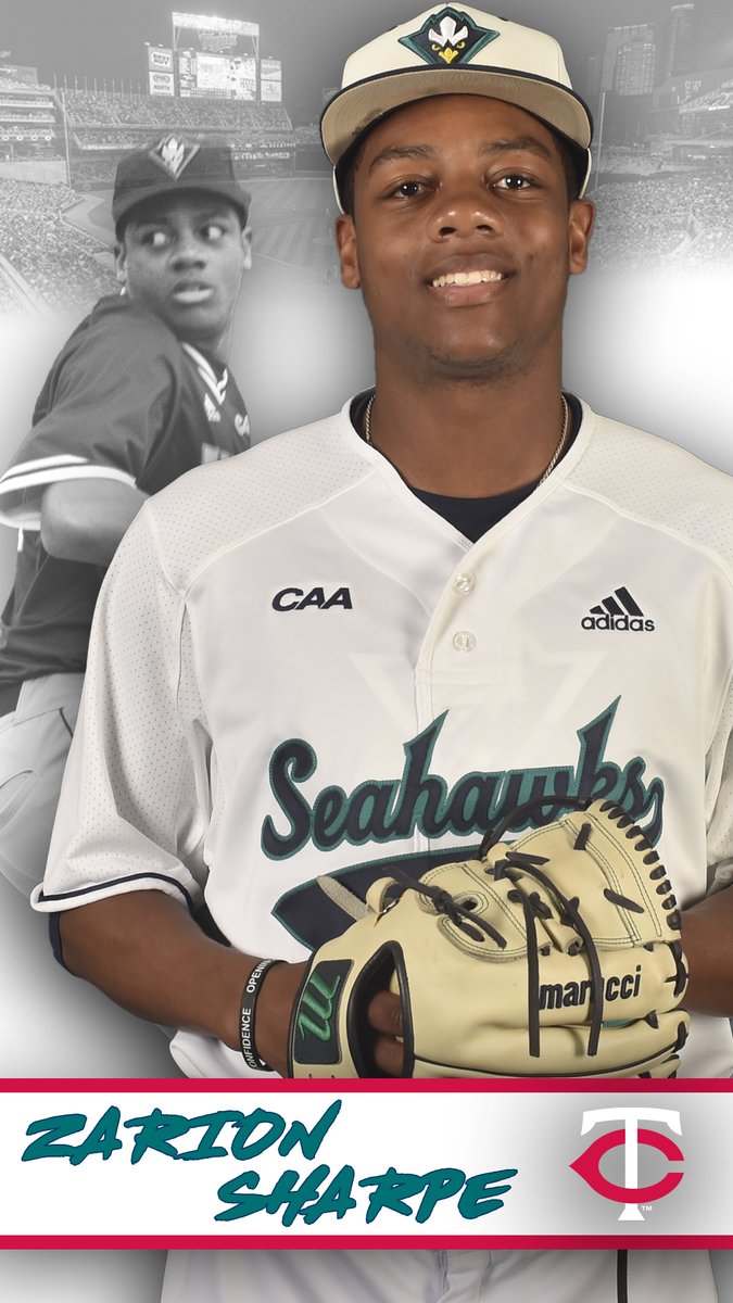 UNCWBaseball's tweet image. Congrats to @zsharpe01 on signing with @Twins