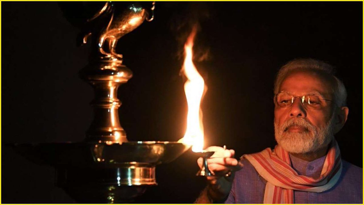  #thread Why do we light a lamp? In almost every Indian home a lamp is lit daily before the altar of the Lord. In some houses it is lit at dawn, in some, twice a day – at dawn and dusk – and in a few it  @VandanaJayrajan  @Sanjay_Dixit  @sambhashan_in  @meenakshisharan  @Aabhas24