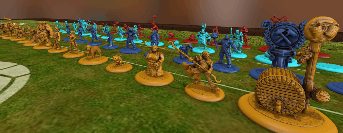 You can now play Guild Ball on Tabletop Simulator!

Huge thanks to Harry Staszewski, Simon Roberts, and Rich Dorrell for creating the mod. 

steamforged.com/sfg-news-blog/…

#GuildBall #TabletopSimulator #PlayOnline #PlayAtHome