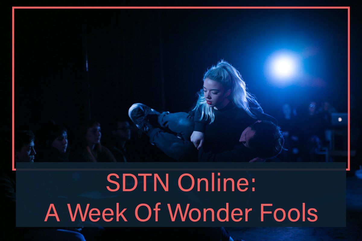 Join <a href="/SDTNtweets/">SDTN</a> next week with <a href="/wonder_fools/">Wonder Fools</a> &amp; <a href="/vanivesvanives/">vanives</a> for this series of talks about making theatre collaboratively and engaging with communities. 
More details &amp; book: …ne-weekofwonderfools.eventbrite.co.uk #SDTNonline