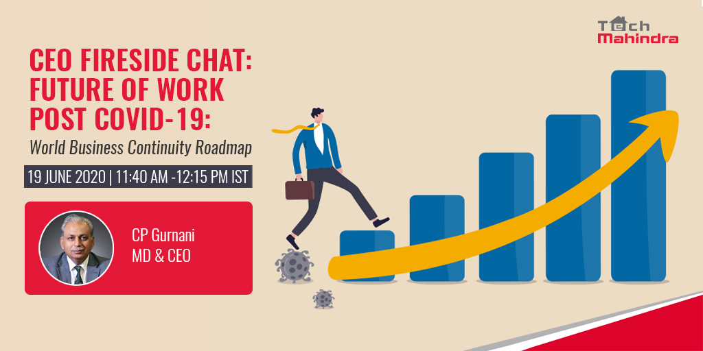 tech_mahindra's tweet photo. Join @C_P_Gurnani in a fireside chat with @keshav_murugesh, Group CEO, @wnsholdings, at @EconomicTimes #ETWorkforceSummit as they will discuss the #FutureofWork post #COVID19 and the business continuity roadmap ahead.
Register Now: https://t.co/HZQPHqYxQF
#UnlockTheNxt https://t.co/M1rnsoGgtu