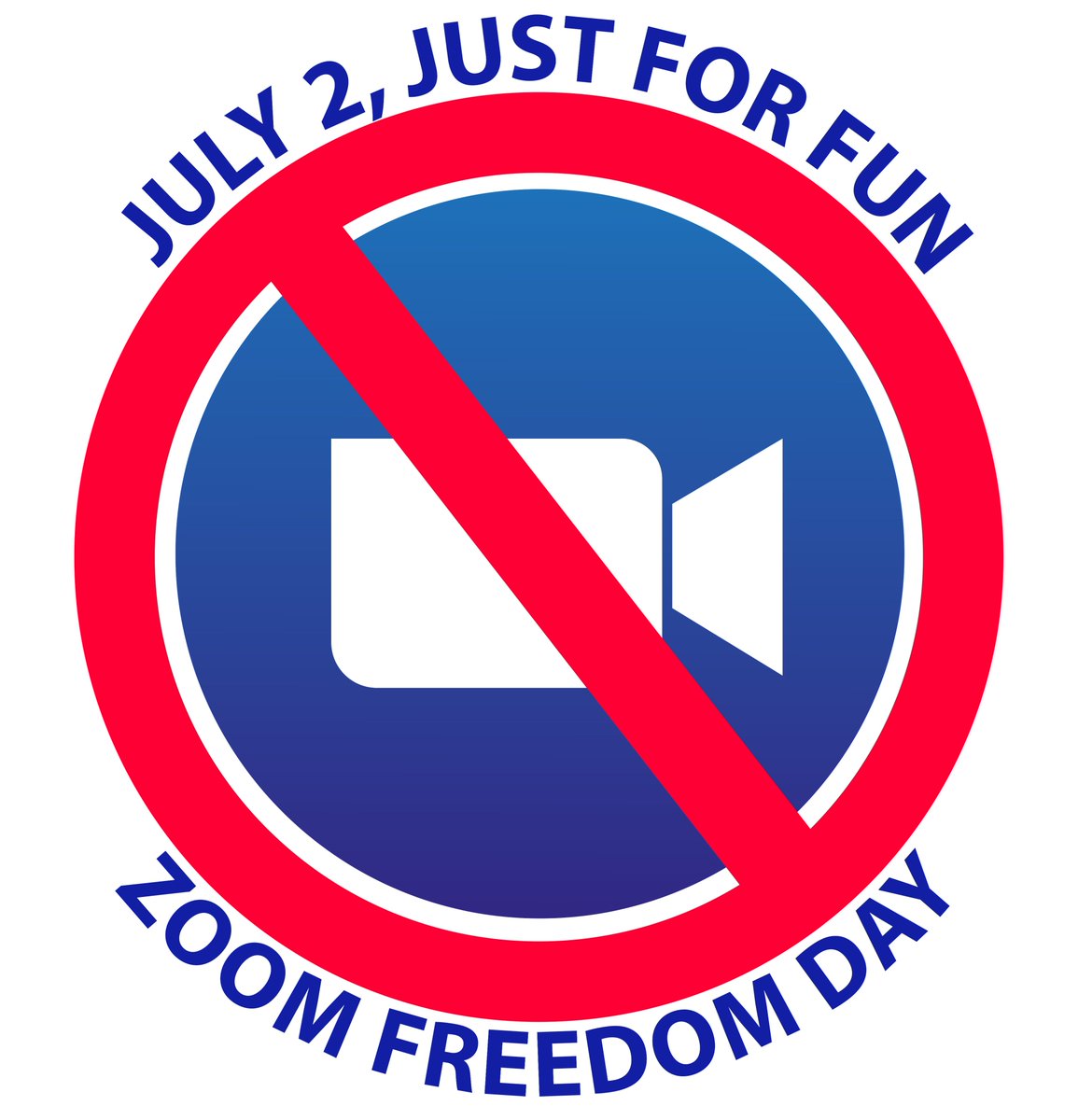 mdhartline's tweet photo. Zoom fatigue is real.  Please consider joining our college in Zoom Freedom Day on Thursday, July 2.  Regularly scheduled Zoom classes will be held and the work of our college will continue.  However, we pledge to use phone and email, rather than Zoom, to conduct business. https://t.co/S3P4Fo0iyU
