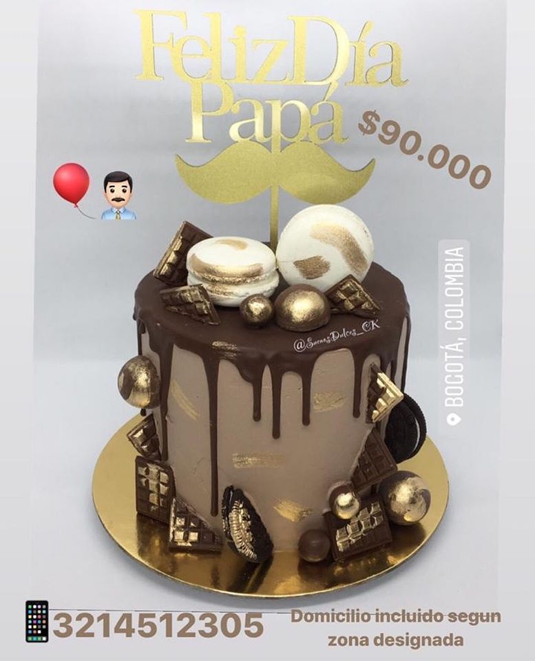 cual_estuplan's tweet photo. Para #PapáEnSuDía una deliciosa #TortaTripleChocolate con #Chocolatinas
#ChocoBalls
#MacaronsDeChocolateBlanco & Baileys y letrero en acrílico!
Escribenos a
@SuenosDulces_CK
por #Whatsapp 3214512305
Conoce más de nuestro trabajo aquí-> https://t.co/Staq2wlj2v https://t.co/gAbIItgrye