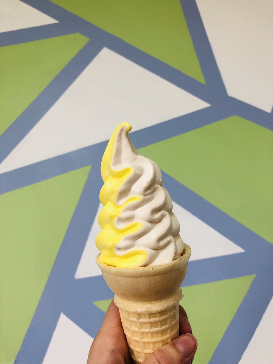 Coconut is the winner! Stop by and try it with our lemon! 🍦