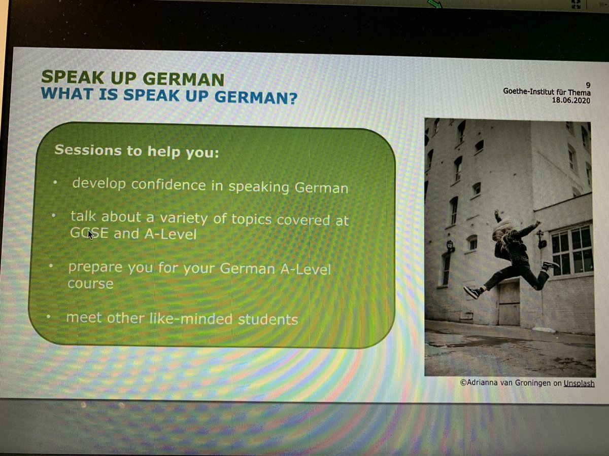 ALL4language's tweet image. Exciting to be a part of this #SpeakUpGerman session with @GI_London1 #onlinelearning #onlinelanguagelearning #learninggerman