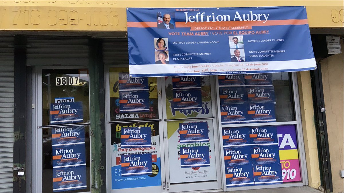 jamilla_uddin's tweet photo. WHO: #TeamAubry
WHAT: Campaign Office Opening + GOTV Rally
WHERE: 98-07 Astoria Blvd in #AD35
WHEN: This Saturday, June 20th from 12:00 pm - 4:00 pm
WHY: #InThisTogether #OneQueens
https://t.co/3H8KOarehe https://t.co/90sn1756aH