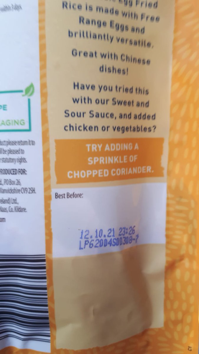 MaeveDeSay's tweet photo. @Aldi_Ireland Hi, you may need to do a product recall on this as it is long before it's BB date and I discovered it contained mould in the middle of eating it today!!! Seal was not broken before opening today https://t.co/wKB2exQIPz