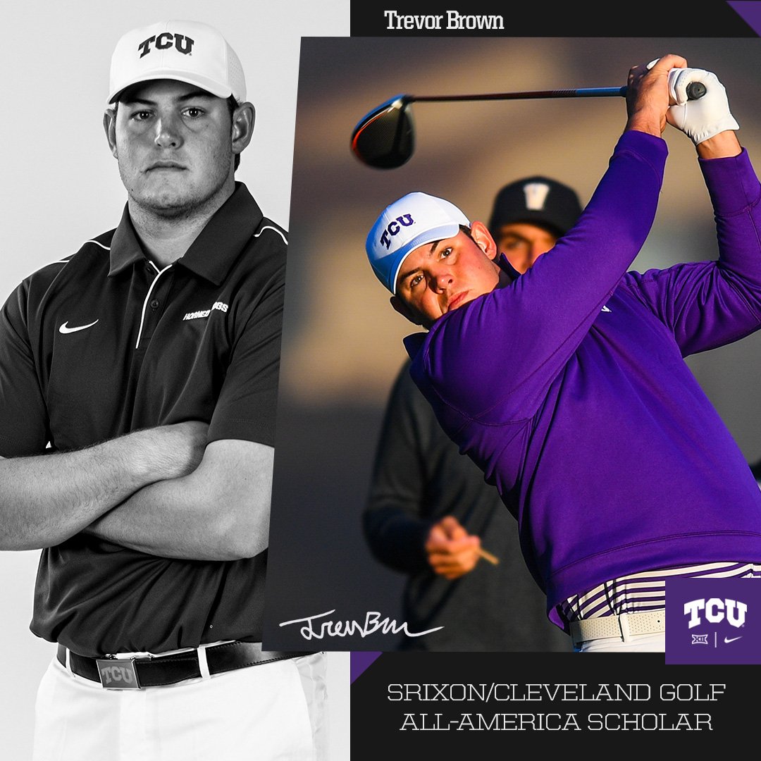 Congrats to Srixon/Cleveland Golf All-America Scholars Thomas Allkins and Trevor Brown! 

🔗 bit.ly/2N8pb2p
#GoFrogs 🏌️‍♂️