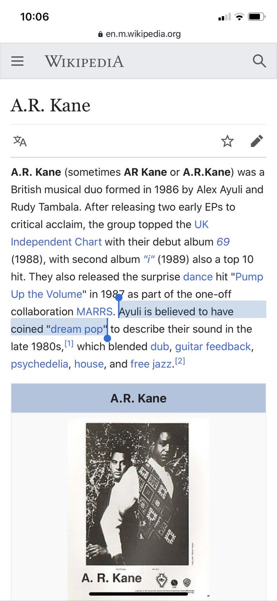 never forget that the term “dream pop” was coined by black people!