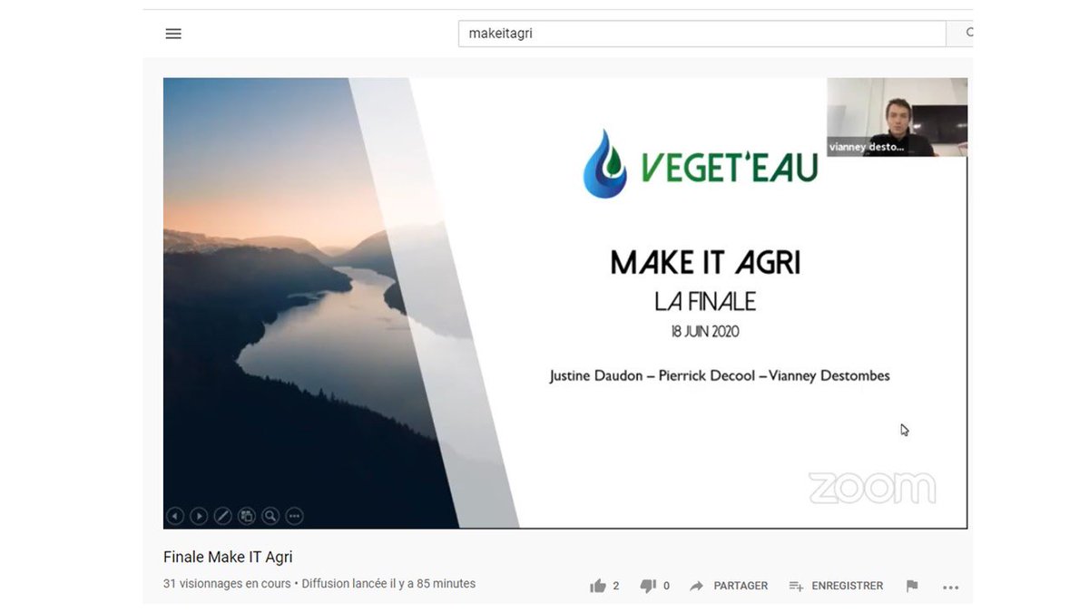 junia_isa_lille's tweet photo. 👏 Un grand bravo à Justine, Pierrick et Vianney pour leur 3ème place au concours #MakeITAgri !! Un projet innovant et durable félicité par le jury, presidé par Philippe Gate @AcademieAgri ! https://t.co/nqeGWhSSaN