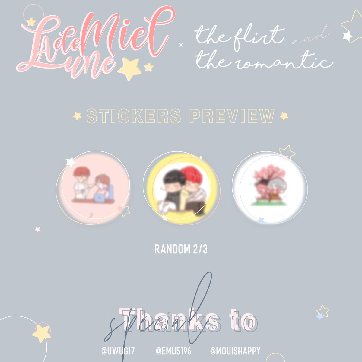 10HowooCafe_HN's tweet photo. [PREVIEW]

Mọi người khi tới event, mỗi set quà sẽ có random 2/3 chiếc sticker như hình dưới đây nha 💕💖💖💕

Mong tới event quá đi 😭💖

🐯🍚

#10YEARSWITHHOWOO https://t.co/7Yvm4y4Lss