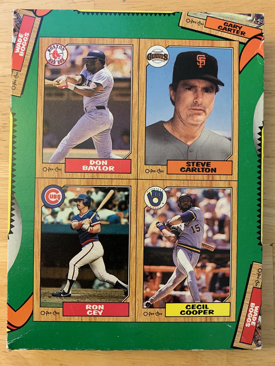 ShaneKatz73's tweet image. A big thank you to @fiftymaybe for these 1987 OPC box bottoms for the Jim Rice PC and Red Sox Oddball Collection. Forgot how much smaller these boxes were compared to the Topps boxes. In addition, there are four cards to these, not two like the Topps.