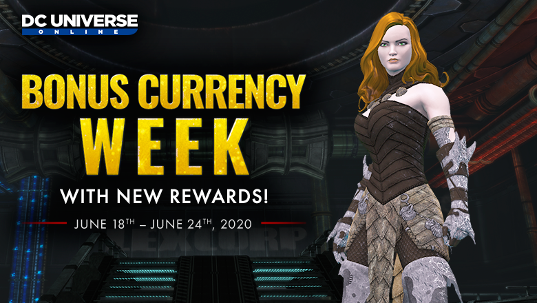 DCUO's tweet photo. This week: TRIPLE Lex Coins in Episode 37: Birds of Prey &amp; new rewards! https://t.co/Hsm8hg5uNa

Plus the Summer Event, Resurgence, and Open Episodes continue, too. https://t.co/n4gbLNf47b