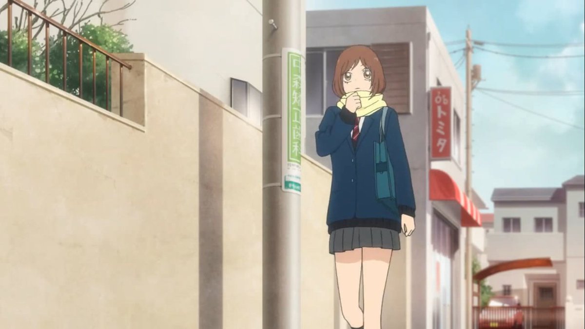 how come she never crossed paths with "the tanaka-kun impostor" if he lives on the same neighborhood as her