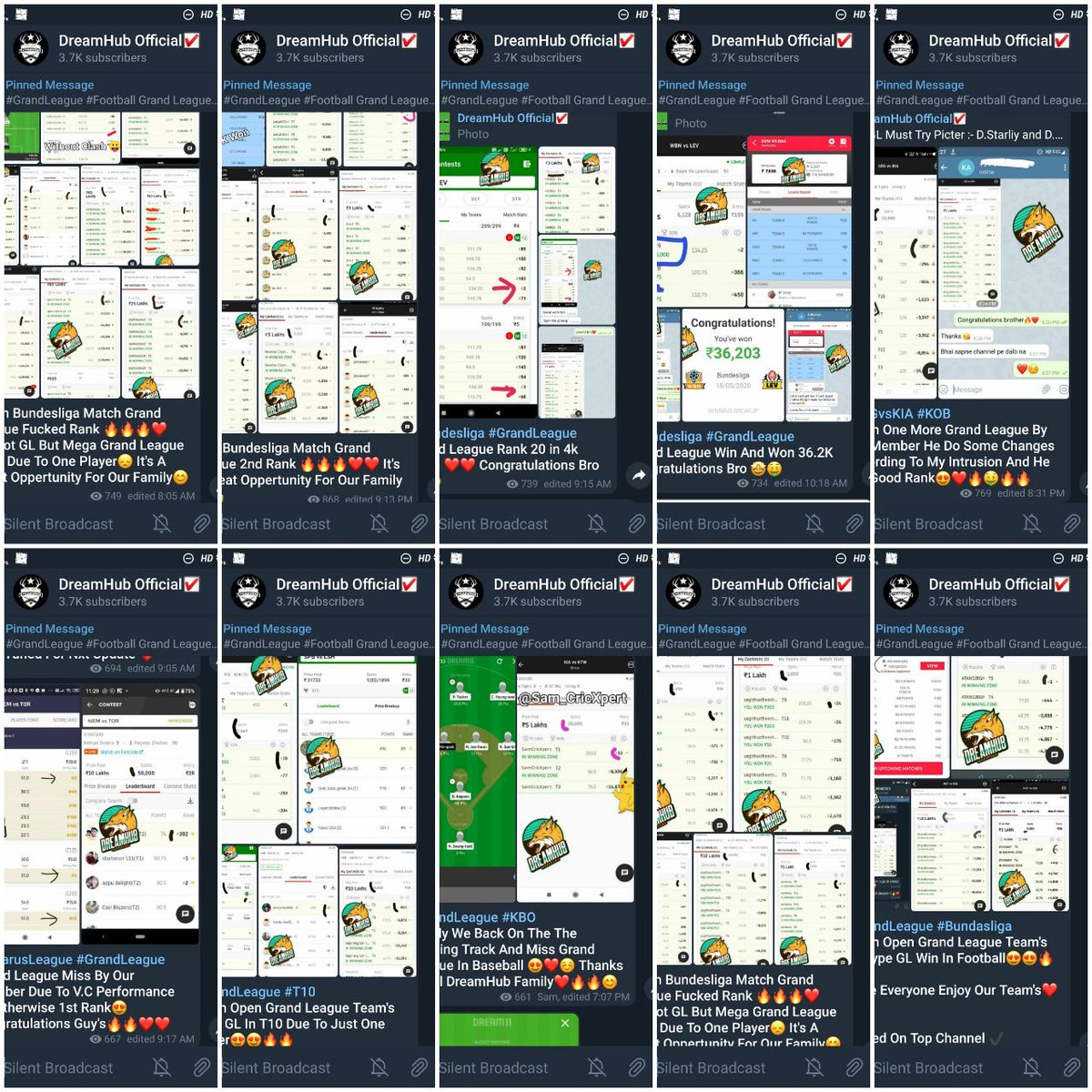 DreamhubO's tweet photo. In 2 Months We Give 20 Matches Open Grand League Team's Provide 😊18th Time's Win😳 In 18th Time's 6th Time's GL Win without Clash😍🔥Or 8th Time's GL Miss 😁Or 4th Time's GL Win With Clash 🔥✌️
It's Our Just 2 Month's Grand League History 😁

Remember Name :- DreamHub
#Dream11 https://t.co/abSefP2ryI