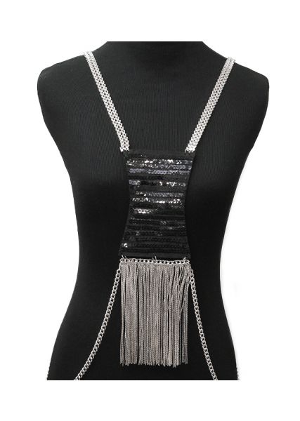 Jazz Up your look with this totally sexy yet sophisticated fierce Urban Glam Metal Tassel Fabric Body Chain 
Material: Rhodium
• Size: Free
• Great for both day and evening look
We ship worldwide

sosexyfashion.com/beyonce-tassel…
#BodyChain #Jewellery #sosexyfashion