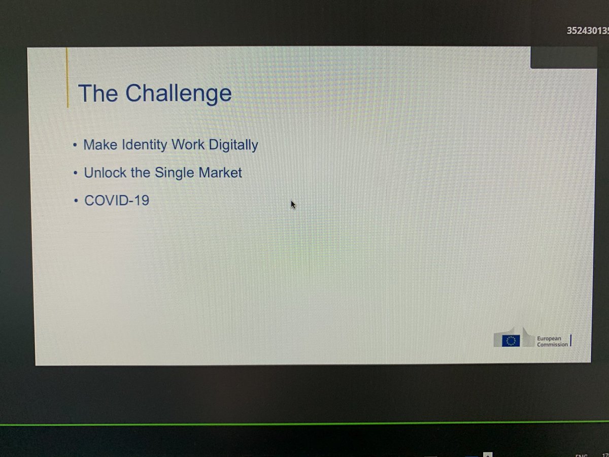 eID_EU's tweet image. @NorbertSagstet2 presenting during @CEPS_thinktank #webinar about #digitalidentification.
“Make identification simple, safe &amp;amp; own it.” “Unleash its potential and unlock the digital single market.” “Unlock eIDAS for the private sector - it’s needed, it’s timely!”
#eIDAS4SMEs