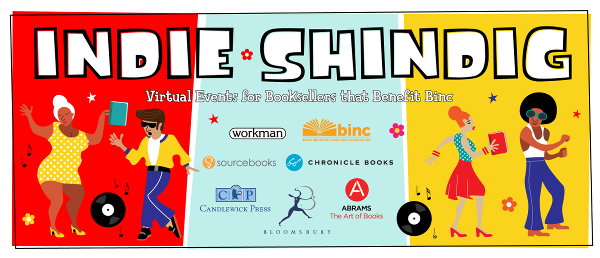 CPSpotlight's tweet image. Indie booksellers, you&apos;re invited to Indie Shindig! This event series runs Mondays at 2PM EST from 6/22 - 9/28 and will cover 200+ titles. Participating publishers will split a donation to @BincFoundation per bookseller attendee for each event! Sign up: docs.google.com/forms/d/e/1FAI…