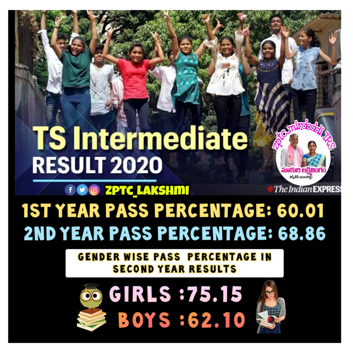 ZPTCmirdoddiBRS's tweet photo. #Congratulations
#TSintermediate passed outs
#telanganaeducation
@SabithaindraTRS @KTRTRS @trspartyonline @trsharish @RLR_DubbakMLA https://t.co/vZcii1kJAq
