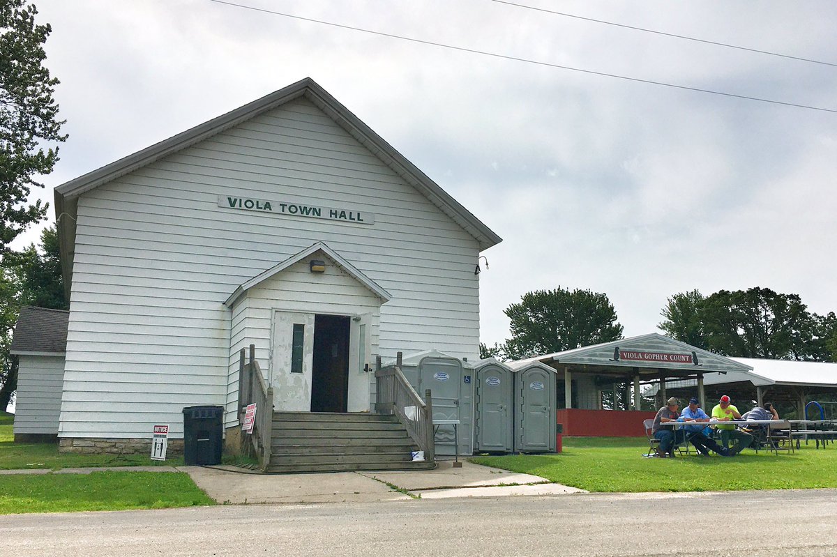 146th Annual Viola Gopher Count was a success. Gopher Feet were counted keeping there social distance. #ViolaMN #GopherCount