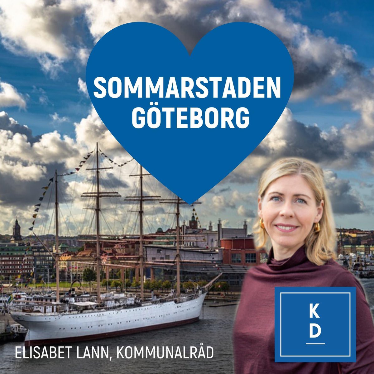 Alliansen vill att Göteborg – trots covid19 – ändå skall vara en sommarstad för barn och unga 2020.

Därför satsar vi bland annat på: 
 • ✅ 400 fler sommarjobb
 • ✅ Utökade satsningar på städ och underhåll
 • ✅ Sommarlovsaktiviteter
#gbgpol #kfgbg #gbgftw <a href="/IsaLann1/">Elisabet Lann</a>