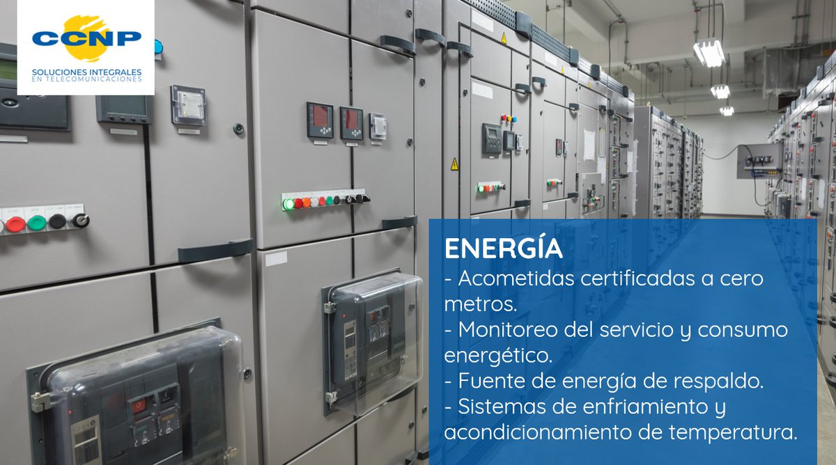 CcnpColombia's tweet photo. Contamos con capacidad eléctrica para alimentar, de forma constante, sus equipos.

➡️ https://t.co/qhEzzJ3D0t https://t.co/kPBvsghwNV