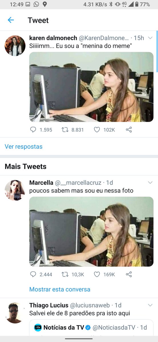 Engracadassoo's tweet photo. @KarenDalmonech Algo de errado não está certo https://t.co/WQhTiYY1kr