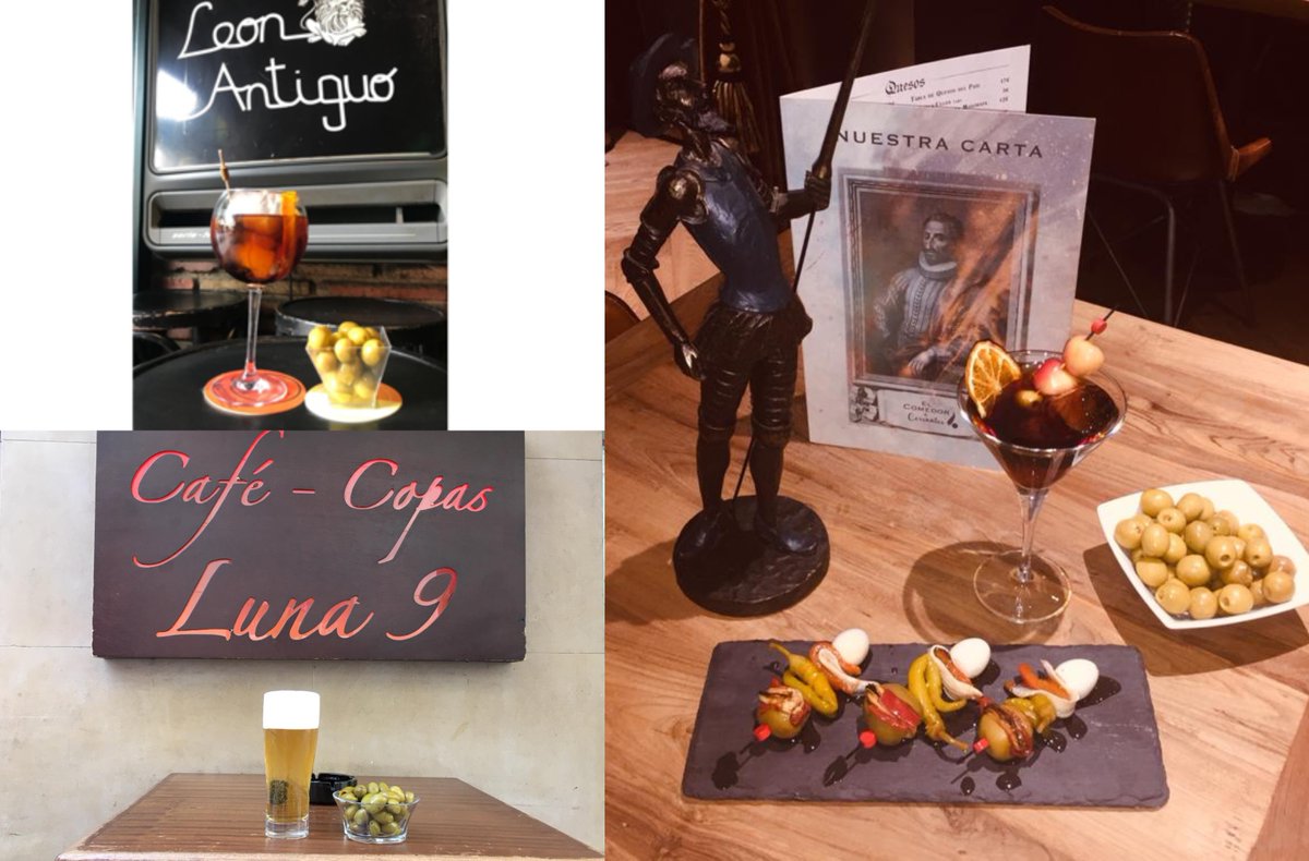 Celebrando el #DíaMundialDeLaTapa con nuestras #aceitunas que podéis degustar en nuestros sitios favoritos de #Leonesp: <a href="/luna9leon/">Café y Copas Luna 9</a>, <a href="/cervantesvermu/">Cervantes 10 Vermutería y Comedor</a> y El Antiguo. ¿Os venís a tomar algo? 🍺 🍸 🍹