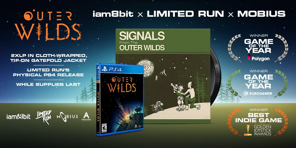 iam8bit  Outer Wilds 2xLP Vinyl Soundtrack - iam8bit