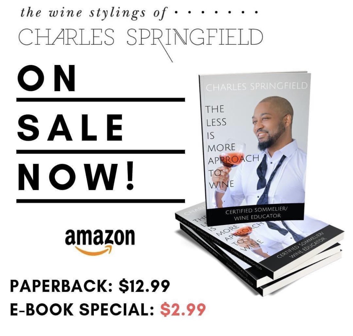 .@dwadecellars called <a href="/thewinestylings/">Charles Springfield</a> (Charles Springfield) one of the Black influencers changing the wine game. That is true. His next book about wine is due out next week🥂