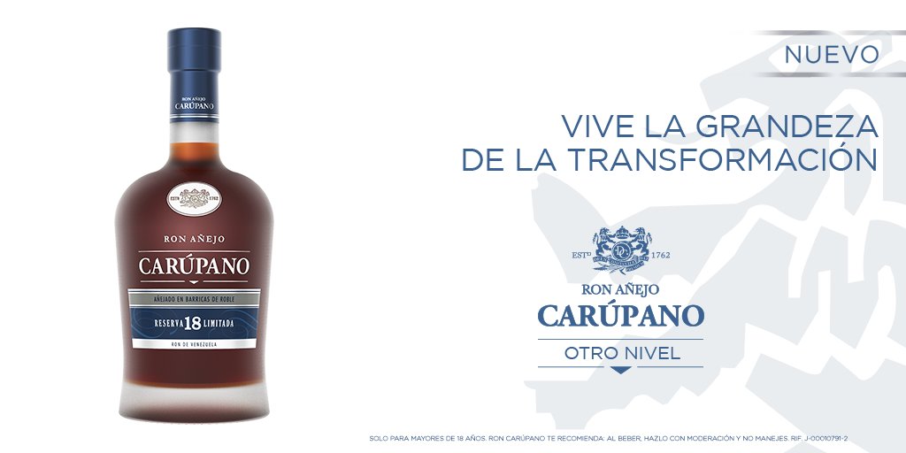 Meridianoonline's tweet photo. #RonCarupano vive una #Transformaciondeotronivel. Hoy sorprendió con la nueva imagen de todo su portafolio de Rones Añejos #18jun https://t.co/46bT85y5S8