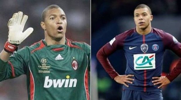 Dida played for Brazil at the 1998 World Cup in France. Mbappe was born in 1999 in France.. 🤔😂