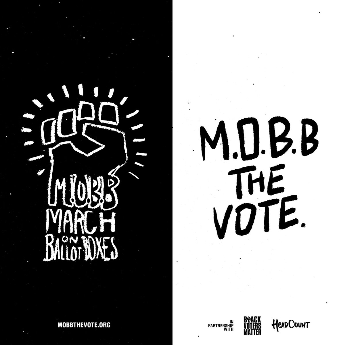 BlackVotersMtr's tweet photo. We believe that the best way to take the power back is with our votes. We are partnering with @MarchOnBallots to #MOBBthevote and register Black voters across the country https://t.co/GJ7gWAD3GZ https://t.co/HN31ALHMWD