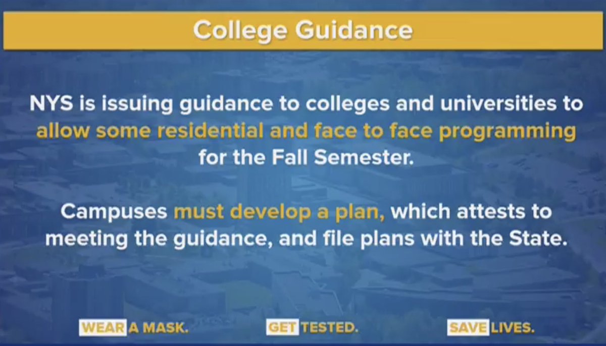 Kathy Hochul on Twitter "Today, NYGovCuomo announced guidance is