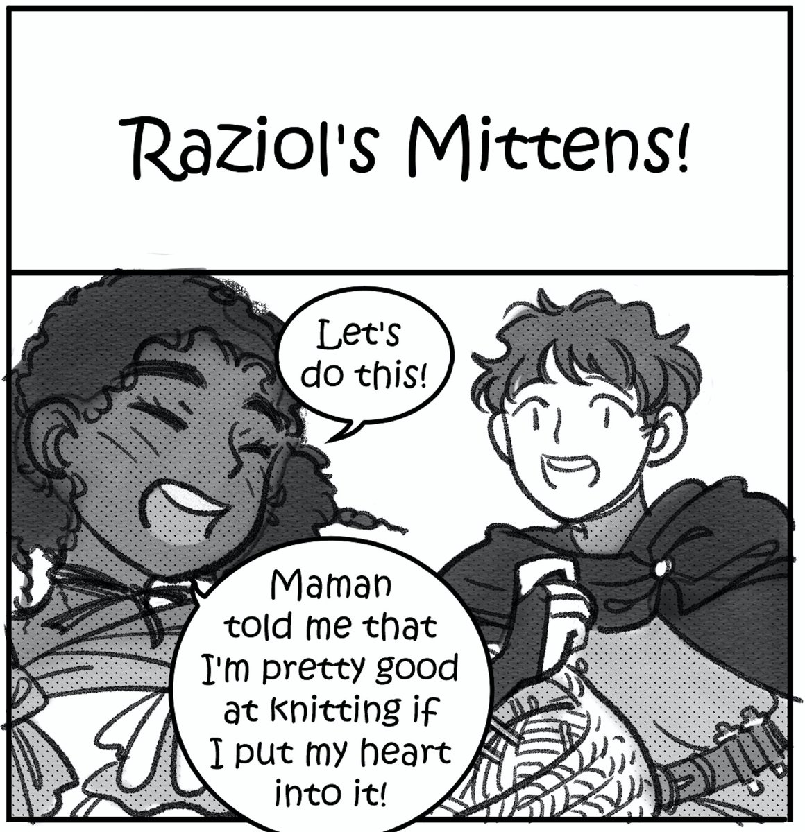 A gag comic is up on the website today~ 
🌟https://t.co/G8q8FboIri🌟
#Novae #hiveworks 