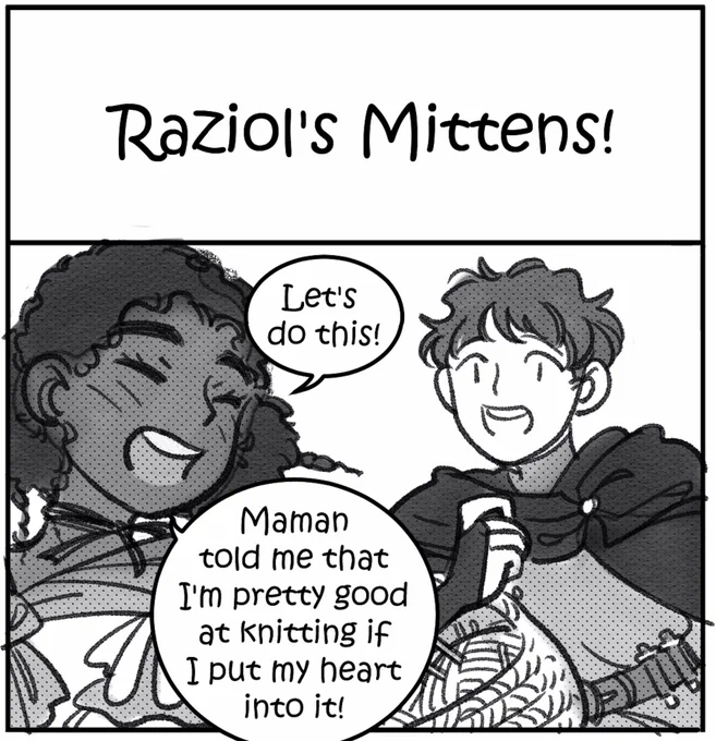 A gag comic is up on the website today~ 
🌟https://t.co/G8q8FboIri🌟
#Novae #hiveworks 