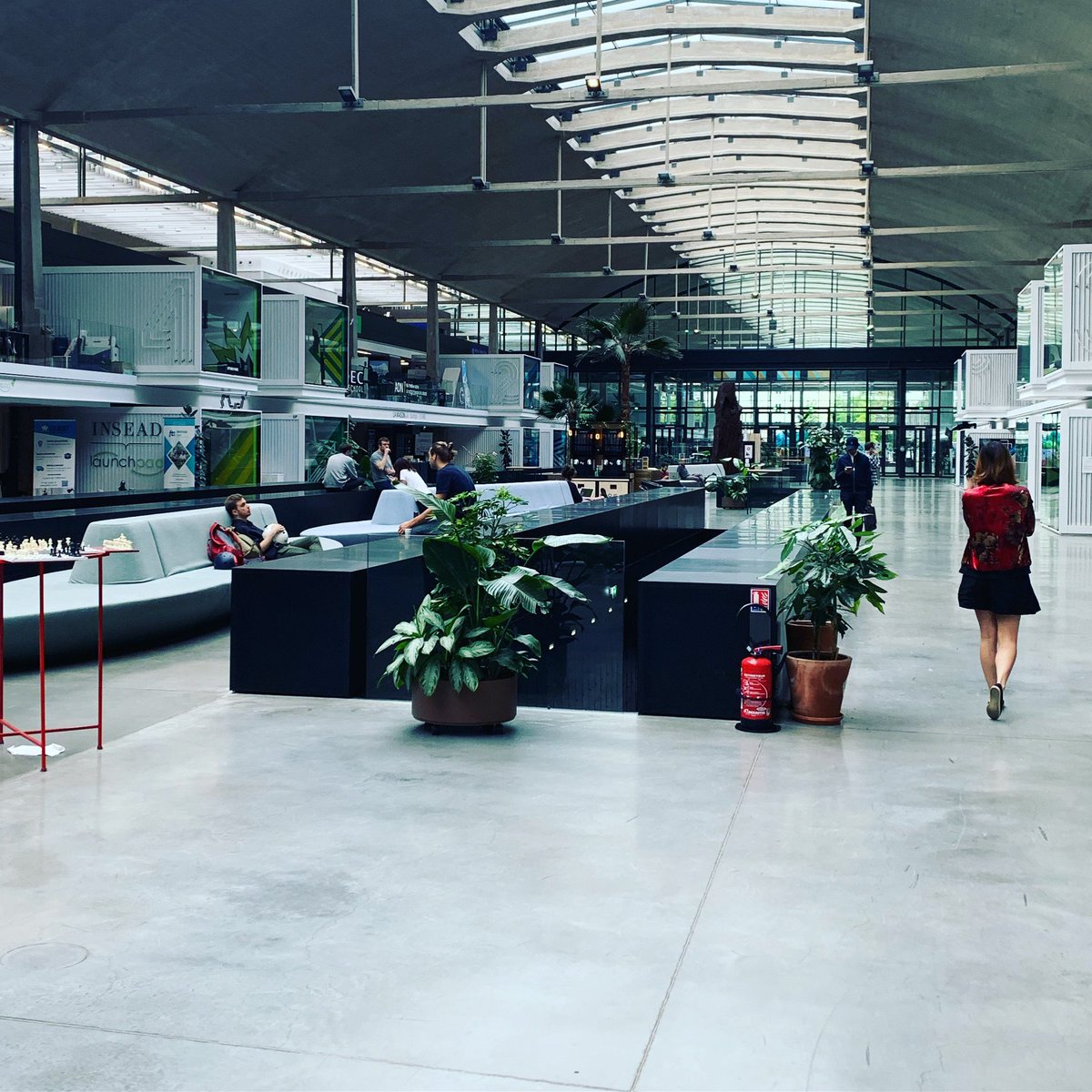 Roxanne Varza (@roxannevarza) on Twitter photo The <a href="/joinstationf/">STATION F</a> campus is coming back to life The <a href="/joinstationf/">STATION F</a> campus is coming back to life