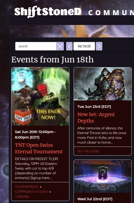 shiftstoned's tweet photo. 👀 Looking for more community-driven @EternalCardGame action this weekend? Look no further than *TNT's Open Swiss Eternal Tournament*: https://t.co/vqrdmDYUEZ https://t.co/lBzg1w87wv