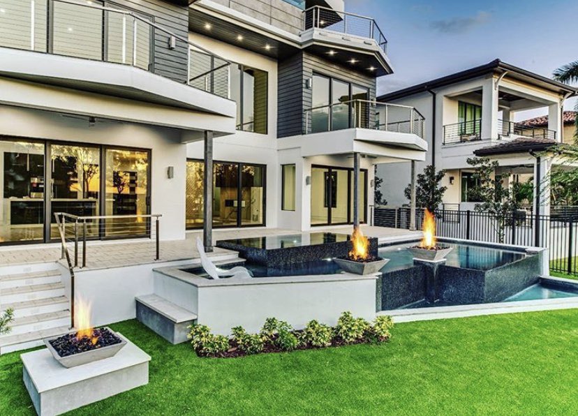 Create your own resort here at Wahoo Pools! Build your own private paradise!   #pool #wahoopools #paradise #poollife