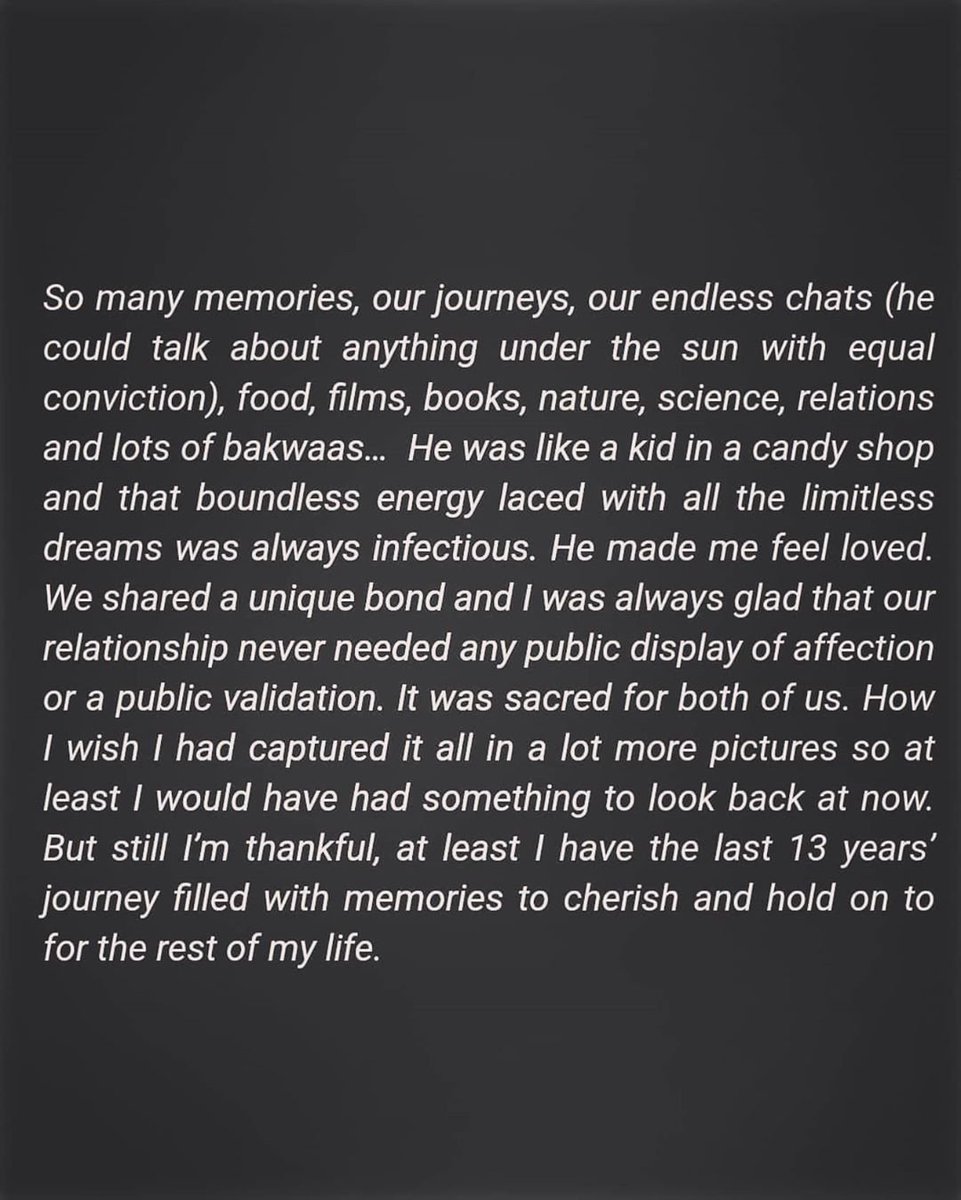 ignoreandfly's tweet photo. "He was like a kid in a candy shop and that boundless energy and that boundless energy laced with all the limitless dreams was always infectious"
Mahesh Shetty knew him better than anyone else,all of you will hear a lot about him but at the end of the day this is who Sushant was. https://t.co/KjsvVhgK8N