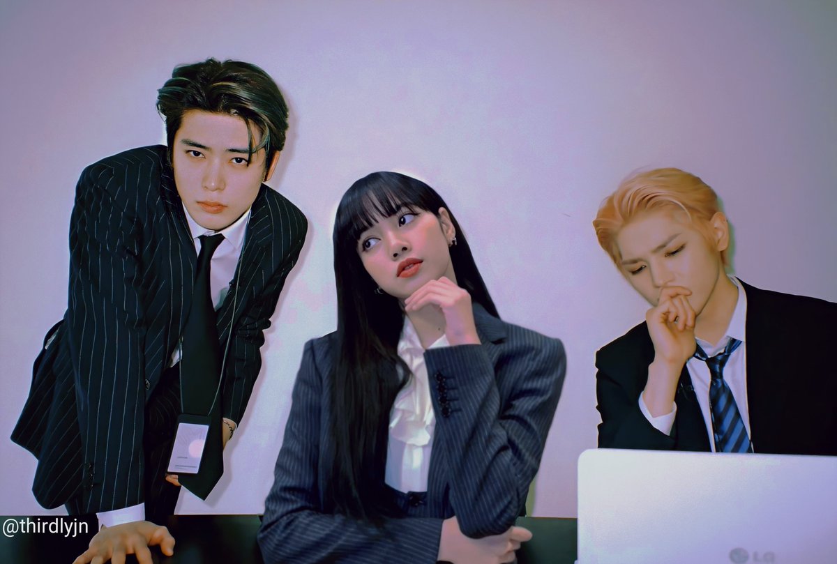 thirdlyjn's tweet photo. สวยหล่อทั้งบริษัท​เลยนะคะ
#jaelice #yonglice #marklice https://t.co/i4RGodYzoM