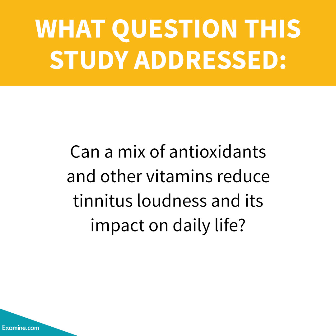 on Twitter "Got tinnitus? Supplementation may help. Not many trials have been