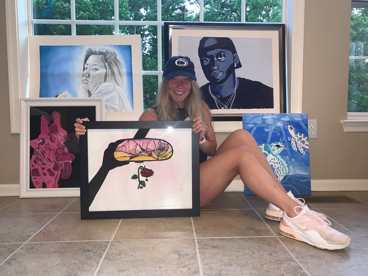 LET’S SEE THAT BULLDOG PRIDE!
Recent WY grad Reilly Dearolf is sharing her art to support the Wounded Warrior Project. Help contribute to this worthy cause by purchasing a t-shirt!
Follow the link to order:  bit.ly/REILLYDART
#wyproud #wyasd <a href="/WYAP_Jones/">Carrie Jones</a>